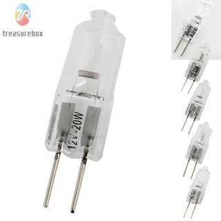 【TRSBX】[Lowest price]G4 Halogen Capsule Lamps Light Bulbs 5W 10W 20W 35W 50W 12V 2Pin Bulb