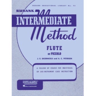 RUBANK INTERMEDIATE METHOD – FLUTE OR PICCOLO