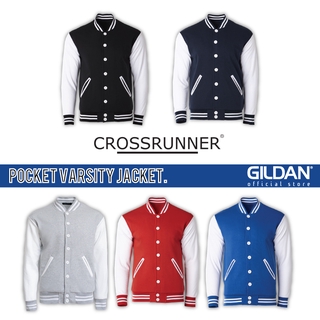 Crossrunner เสื้อแจ็กเก็ต สีแดง ดํา น้ําเงิน เทา CRJ1100 สําหรับทุกเพศ