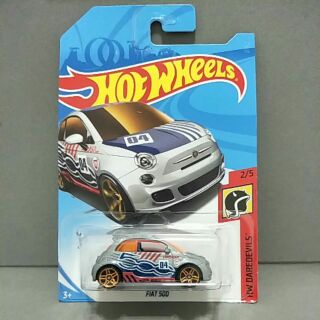 รถเหล็ก Hot wheels FIAT 500(ib015)