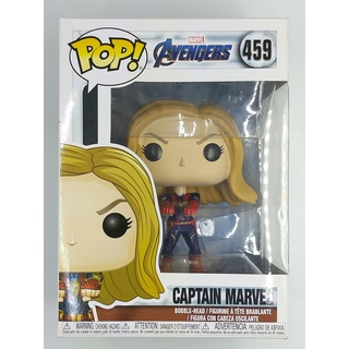 Funko Pop Marvel Avenger End Game - Captain Marvel : 459 (กล่องมีตำหนินิดหน่อย)