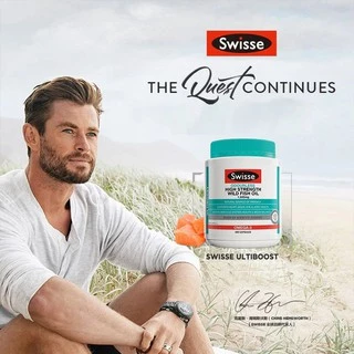 Swisse Ultiboost Odourless Wild Fish Oil 1500mg 400 Capsules น้ำมันปลาชนิดไร้กลิ่นคาว บำรุงสมอง ลดไขมันในเส้นเลือด