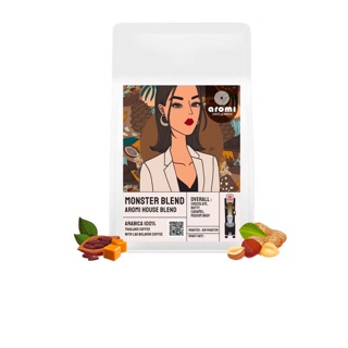 โปรโมชั่น : เมล็ดกาแฟ Monster Blend-House Blend