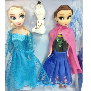 ตุ๊กตา Frozen เอลซ่า&amp;แอนนา ตุ๊กตา  สีสันสวยงาม