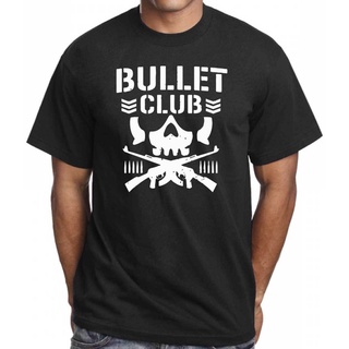 แฟชั่น เสื้อยืด พิมพ์ลาย Bullet Club สไตล์ญี่ปุ่น สําหรับผู้ชาย ใส่ออกกําลังกาย เทศกาลฮาโลวีน