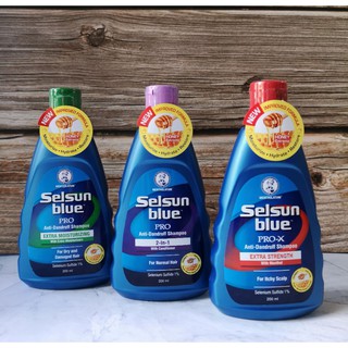 ยาสระผมเซลซัน​ แชมพูขจัดรังแค​ selsun​ blue 120ml., 200ml.