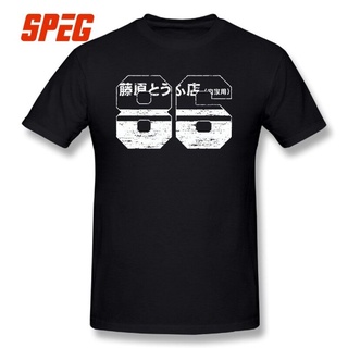 Wanyg เสื้อยืดคอกลม ผ้าฝ้าย 100% พิมพ์ลาย Fujiwara Tofu Shop Initial D 86 สไตล์คลาสิก สําหรับผู้ชาย ของขวัญวันเกิดสามารถ