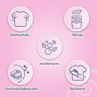 Downy ดาวน์นี่ น้ำยาปรับผ้านุ่ม กลิ่นสวนดอกไม้ผลิ แบบเติม 460 มล Garden Bloom Fabric Softener Refill 460 ml