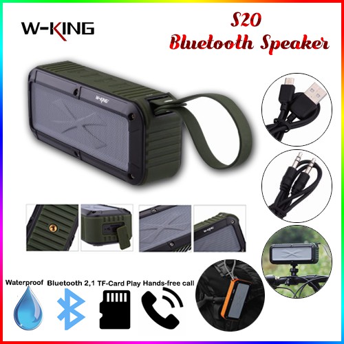 W-KING S20 ลำโพงบลูทูธ Outdoor