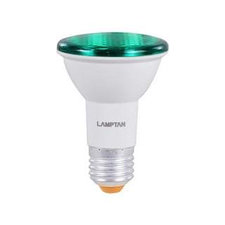 [พร้อมส่ง] HomeDoDee หลอด LED LAMPTAN PAR20 IP65 6 วัตต์ E27 สีเขียว หลอดไฟ LED