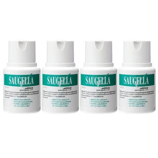 Saugella Attiva pH 3.5 ซอลเจลล่า แอ็ทติว่า 100ml (4ขวด)