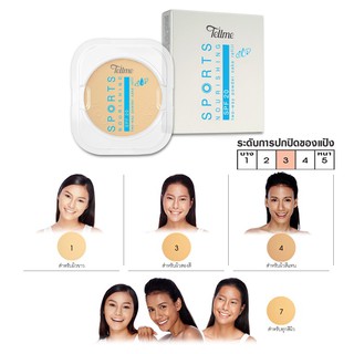 🔥โปรค่าส่ง25บาท🔥 Tellme Sport nourishing two-way powder cake SPF20 (Refill) 2707 แป้งทู-เวย์ 8850252107413