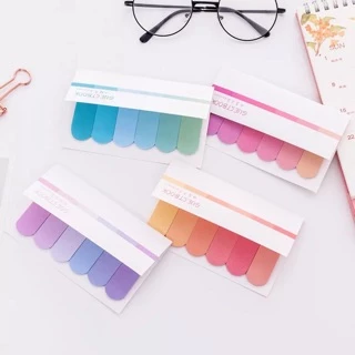 [สวยน่าใช้] กระดาษโน๊ต Guest Book โทนสี Post Sticky Note กระดาษโน้ต ตกแต่ง diy หนังสือ สมุด โต๊ะทำงาน