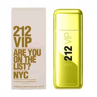 Carolina Herrera 212 VIP Men Gold EDT 80 ml. กล่องซีล