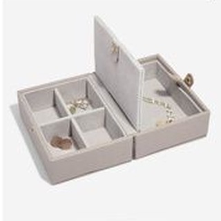 ✨Pre-order​✨ กล่องจิวเวลรี่​ แบบพกพา​ Stackers​ แบรนด์เด่นแบรนด์ดัง​จากUKค่ะ​ Taupe Travel Jewellery Box
