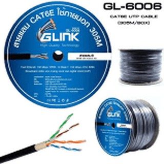 CAT6 UTP Cable 305m/Box GLINK Outdoor GL6006