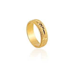 แหวนทอง 24K แหวนผู้หญิง แหวนแฟชั่น แหวนคู่ 517R ETDB