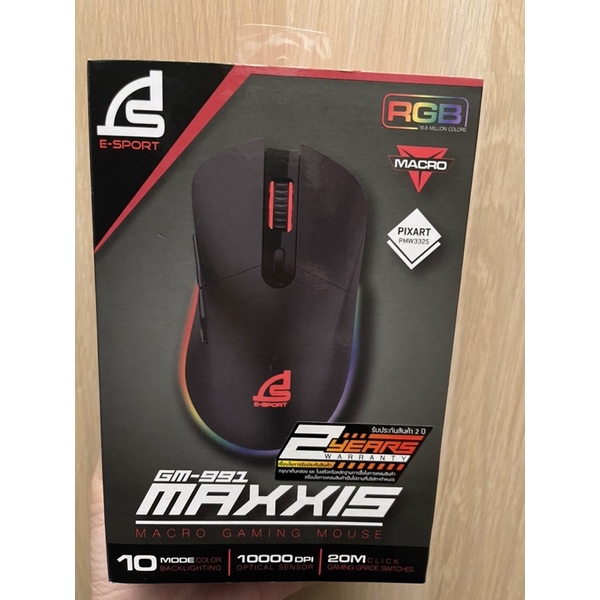 เมาส์ SIGNO Macro Gaming Maxis GM-991