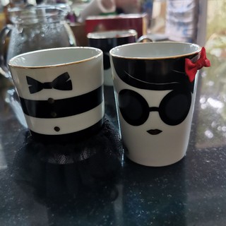 mini Alice and Olivia mugs Hand Made from Japan