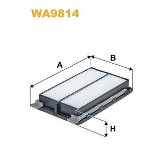 WIX กรองอากาศ HYUNDAI Tucson 1.7/2.0 CRDi ปี16 , KIA Sportage IV (WA9814)28113-D3100