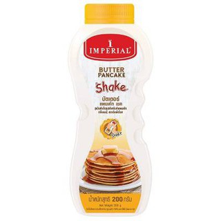 แป้งแพนเค้ก บัตเตอร์ เชค ตราอิมพีเรียล Imperial Butter Pancake Shake. ขนาด 200 กรัม.