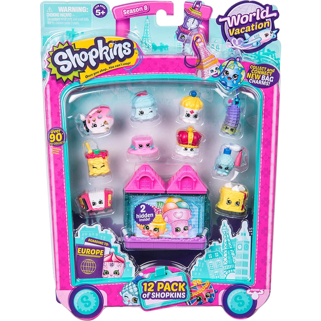 ของแท้100% จากบริษัท// Shopkins Season 8  แพคละ 5 Pack