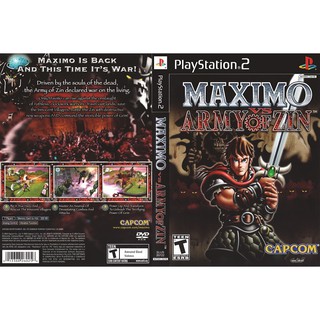 MAXIMO VS ARMY OF ZIN [PS2 US : DVD5 1 Disc]