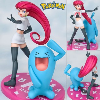 ฟิกเกอร์ G.E.M Pokemon Series Team Rocket แก๊งร็อคเก็ต โปเกมอน Musashi &amp; Sonans มูซาชิ &amp; โซนานส์ Jessie &amp; Wobbuffet