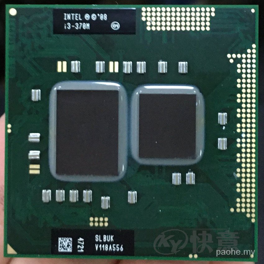 Lntel Core i3 370M 2.40GHz Dual-Core โปรเซสเซอร์ PGA988 Mobile CPU โปรเซสเซอร์แล็ปท็อป