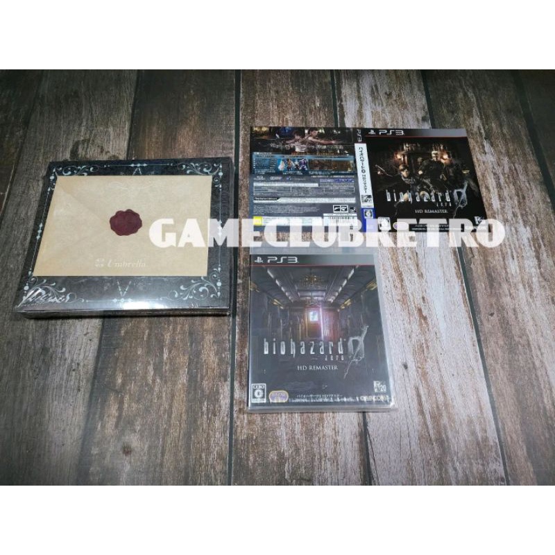 Biohazard 0 HD Remaster   [ e-capcom Limited Edition] Brand  New มือ 1 Play Station