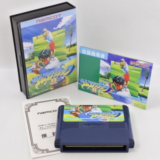 Nintendo Famicom เกมส์ Namcot Classic Golf 2 Japan ของใหม่เก่าเก็บ+จัดส่งฟรี