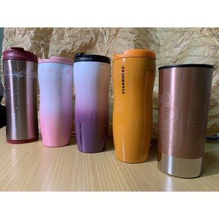 !!SALE!! 🧜‍♀️Starbucks Stainless Tumbler ขนาด 12 oz. ของแท้จากช้อป สำหรับนักสะสมหรือใช้งานจริง *มีถุงใส่แก้วให้ทุกใบ*