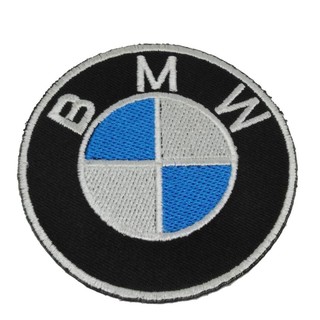 (รีด/เย็บได้) BMW ป้ายติดเสื้อ logo Embroidered Sew Iron On Patches Badge