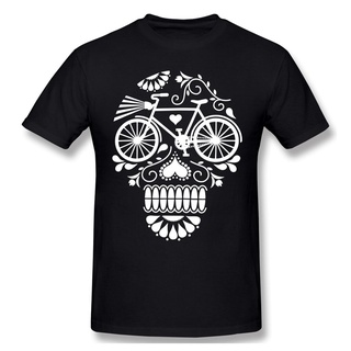 สไตล์ใหม่ Crazy Cranium Bicycle T Shirt Men Tee Shirt Male Cool Tshirt Top Fashion 3XU0 แขนสั้น