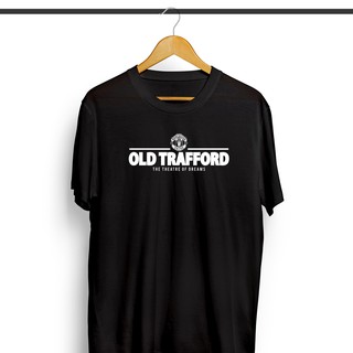 เสื้อยืดโอเวอร์ไซส์เสื้อยืด พิมพ์ลาย Old TRAFORD THEATRE OF DREAM DISTRO สําหรับเด็กอายุ 3 ปีS-3XL