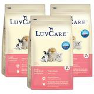 LuvCare Puppy Small Breed [2kg x3] เลิฟแคร์ อาหารลูกสุนัข พันธุ์เล็ก ทุกสายพันธุ์