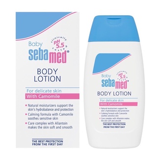 Sebamed Baby Lotion ซีบาเมด เบบี้ โลชั่น ถนอมผิว ลดผื่นแพ้ ระคายเคือง ขนาด 200 ml 08569