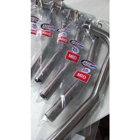 คอท่อหน้าเดิมMio ตัวเก่า  สแตนเลสหนาพิเศษ (504) 25 mm