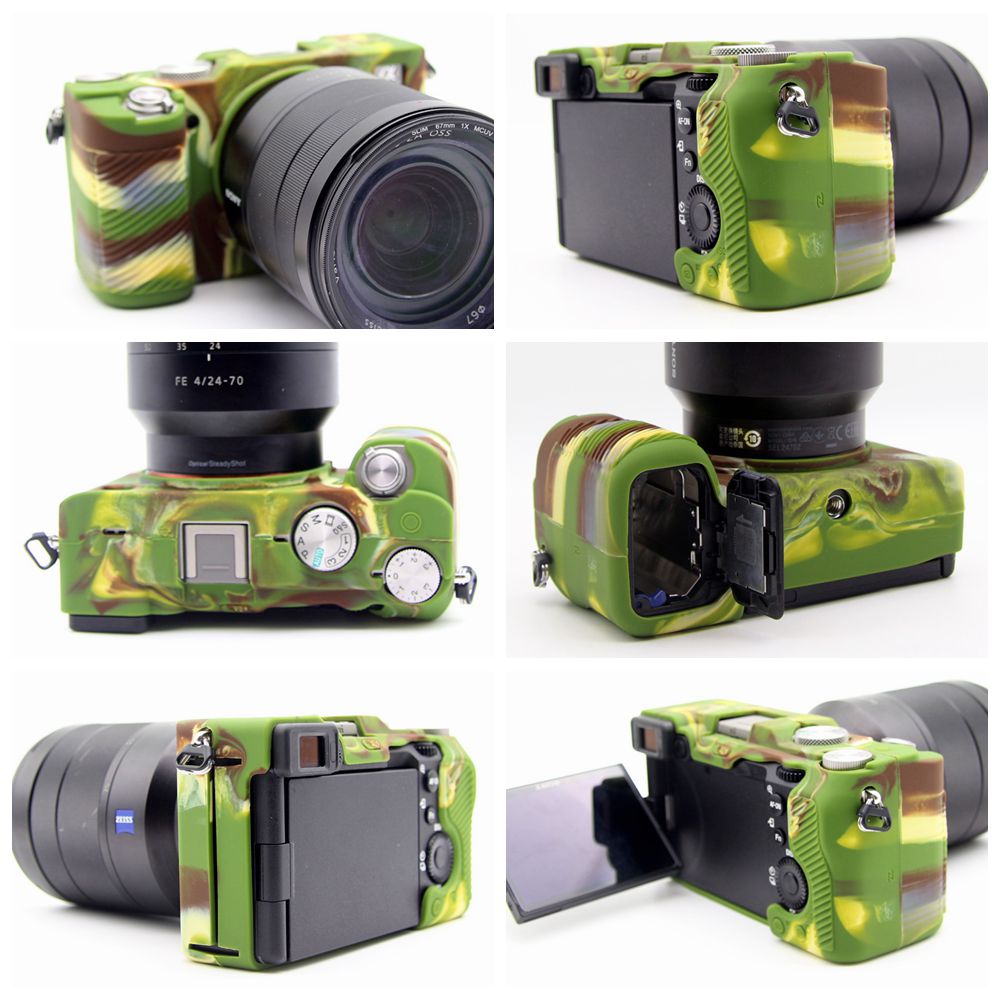 A7C เคสยางซิลิโคนกันรอยสําหรับ Sony Alpha 7C Ilce - 7C