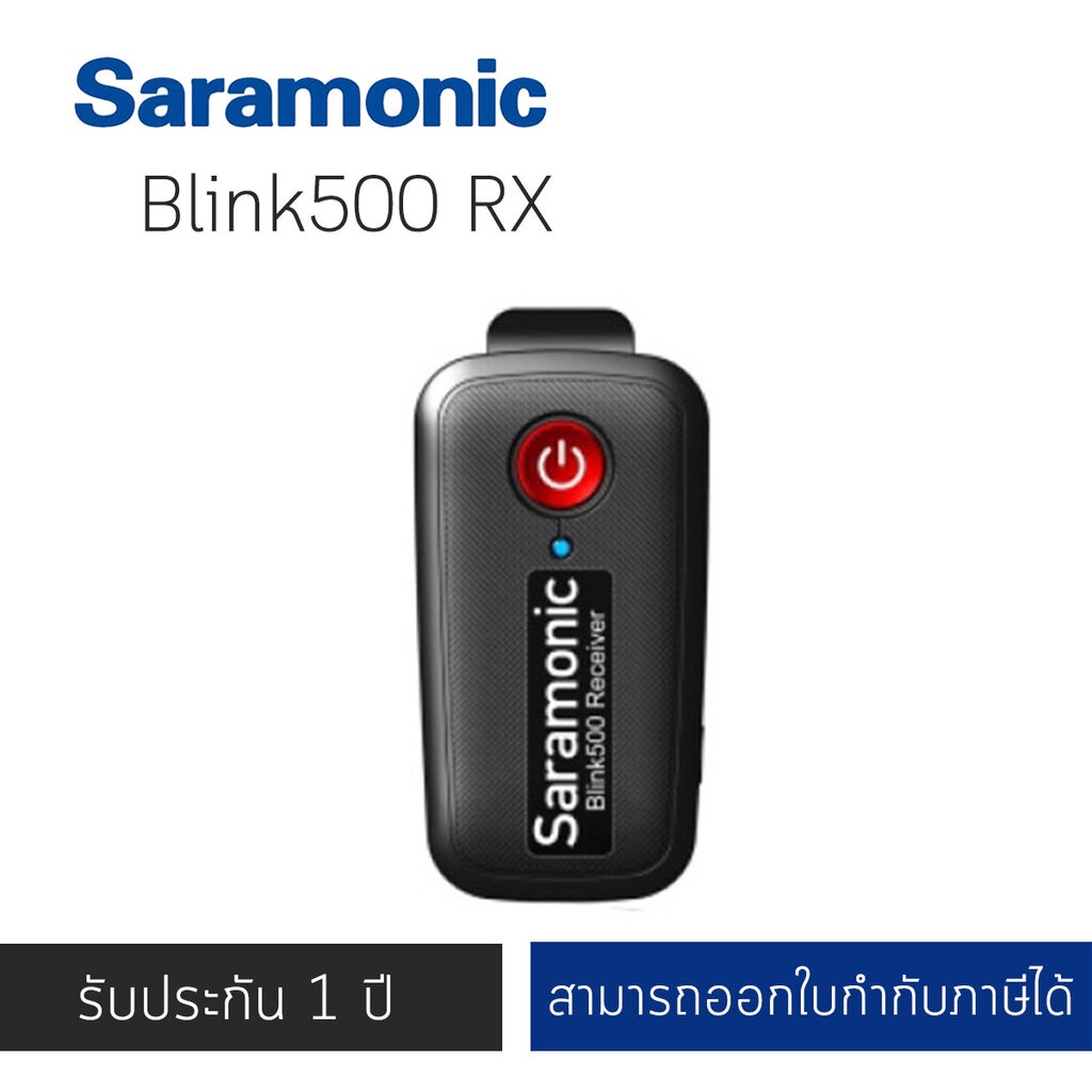 Saramonic Blink 500 RX Dual-Channel Camera-Mount Digital Wireless Receiver (2.4 GHz)