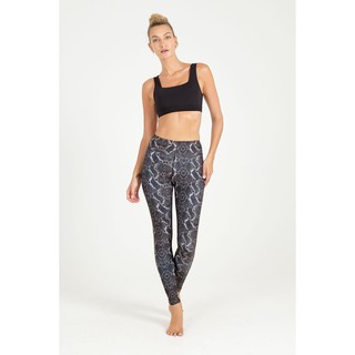 กางเกงโยคะ Dharmabums - Cobra High Waist Printed Yoga Legging - Full Length