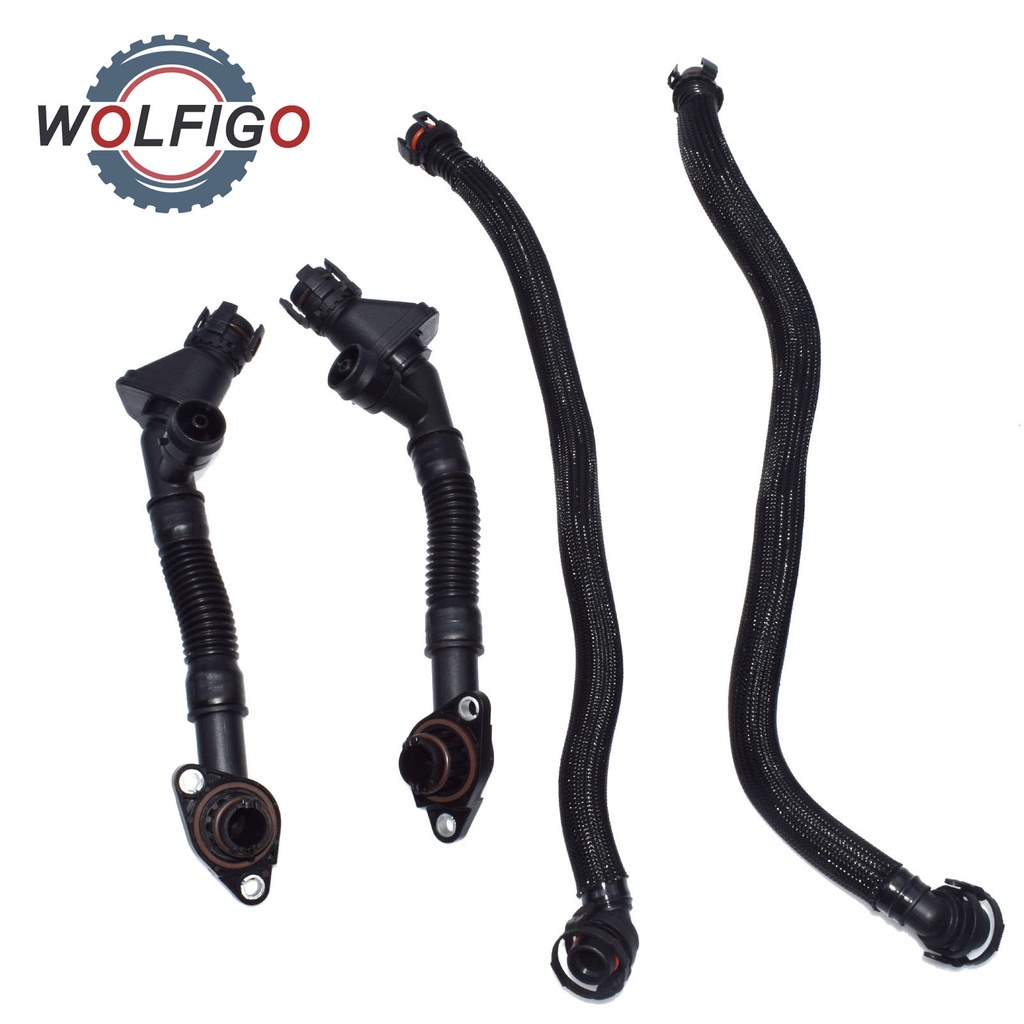 WOLFIGO Crankcase Vent Breather Hose for BMW 550i 650i 750Li Alpina B7L X5 X6 11157575641 1115757564