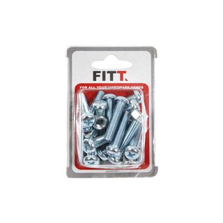 สกรูเกลียวมิล JP 8X35MM 15ตัว | FITT | 8855952026897 สกรู, น๊อต อุปกรณ์ยึดติด ต่อเติมซ่อมแซมบ้าน สกรูเกลียวมิล JP 8X35MM