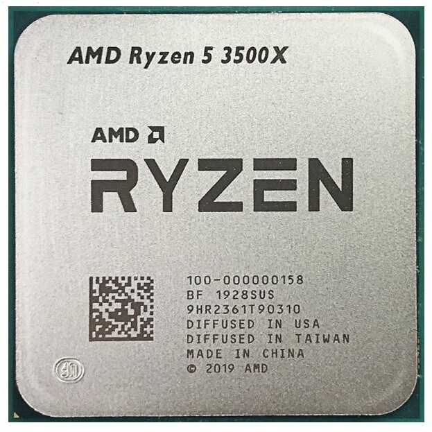 CPU AMD AM4 RYZEN 5 3500X (4.10GHz) 6C/6T R5 3500X มีประกัน พร้อมส่ง #2