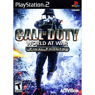 Call of Duty: World at War - Final Fronts แผ่นเกมส์ ps2