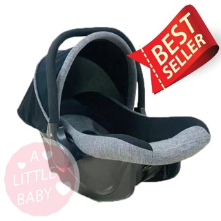 Carseat เด็กอ่อน รุ่น:T480  สำหรับเด็กแรกเกิด -15  เดือน  ปรับระดับการหิ้วได้ หิ้วได้ โยกได้ ใช้ในรถยนต์ สีเทา