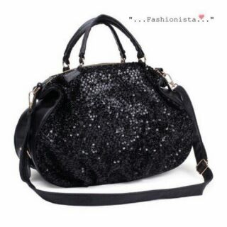 Glister fur bag