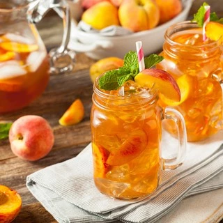 NAKAMURA CAPTAIN SYRUP WHITE PEACH 600ML (17632) กัปตันไซรัป น้ำเชื่อมกลิ่นพีช JAPANESE SYRUP PRO
