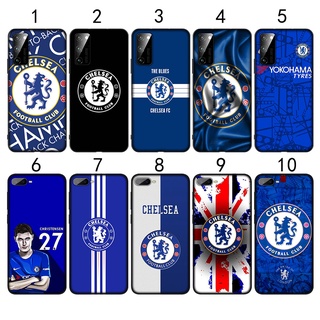 Eg29 เคสโทรศัพท์มือถือ ซิลิโคนนุ่ม ลายสโมสรฟุตบอล Chelsea สําหรับ OPPO A12 A12E R9 F1 Plus Reno 2F 2Z