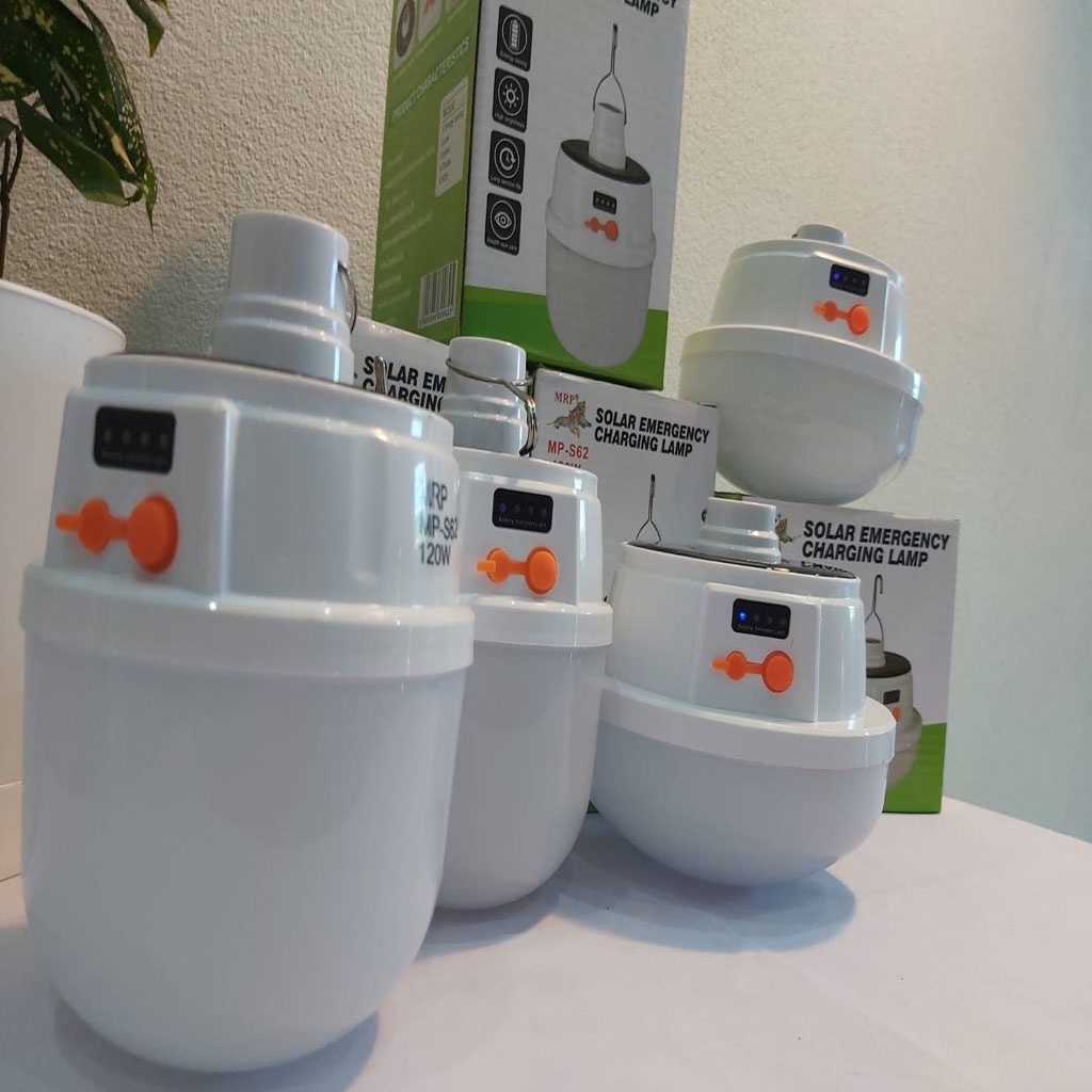 ไฟโซล่าเซลล์ MRP หลอดไฟ LED ไฟฉุกเฉิน 120W รุ่นพกพาเหมาะกับตั้งแคมป์ ...